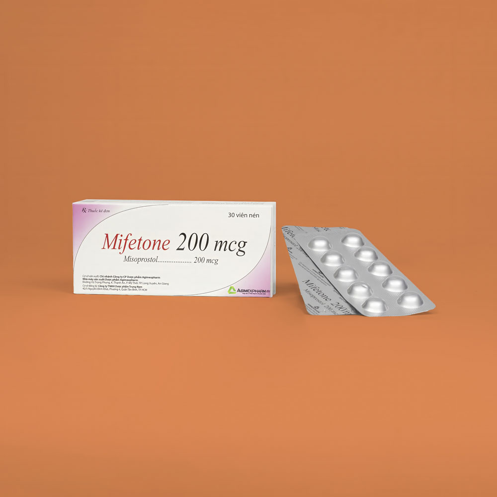 MIFETONE 200 MCG (H/30 Viên)